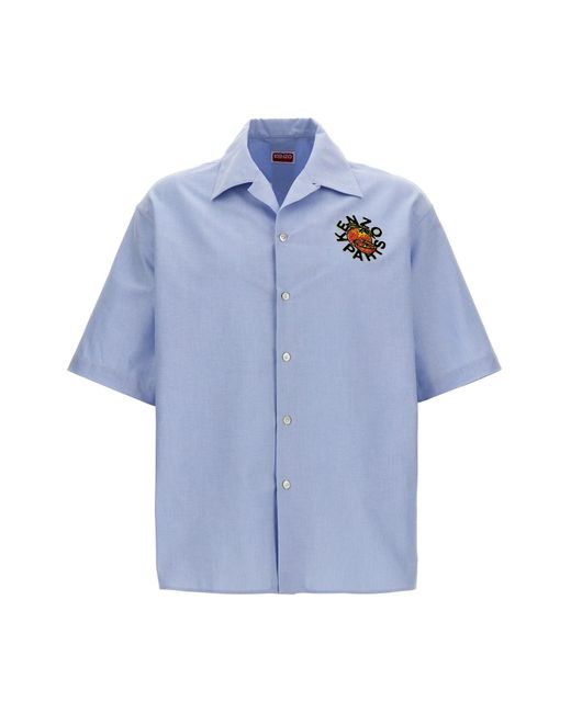 KENZO Blue ' Orange' Shirt for men