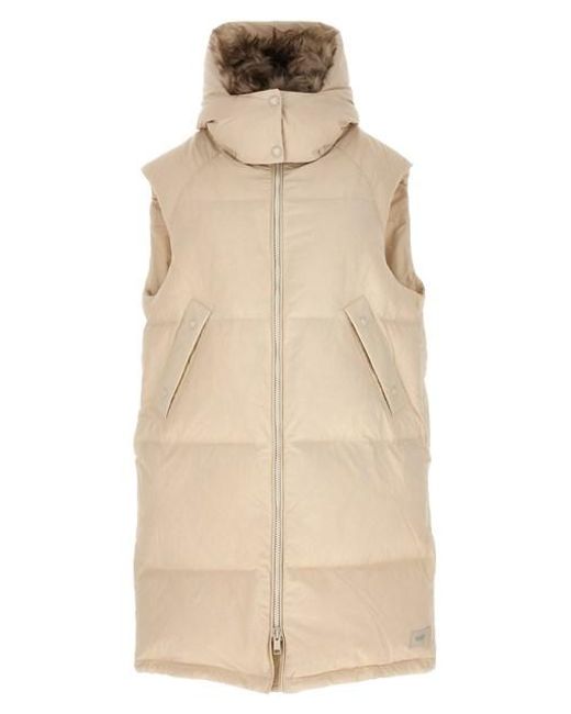 Army by Yves Salomon Natural Long Pile Insert Vest