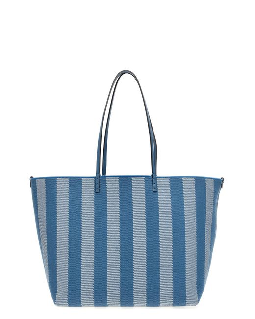 Fendi Blue Wendbare Einkaufstasche "Roll Large"