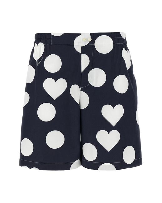 Jacquemus Blue 'le Short Calecon' Bermuda Shorts for men