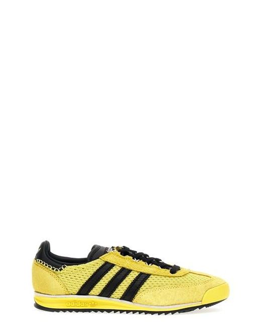 Adidas Originals Yellow X Wales Bonner 'sl76' Sneakers for men