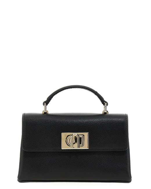 Furla Black ' 1927' Mini Shoulder Bag