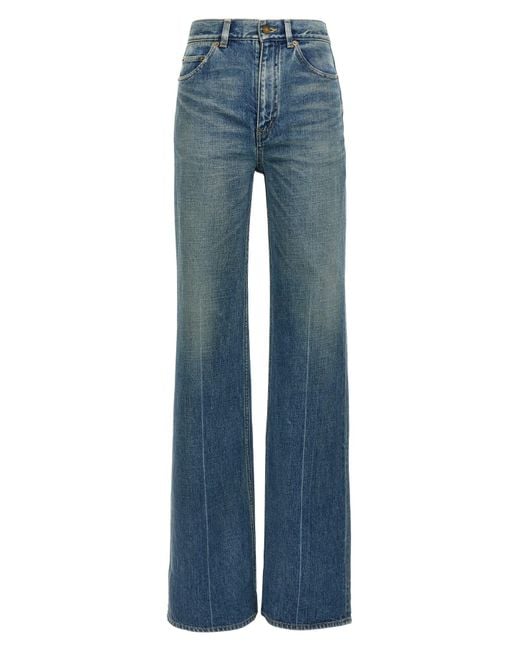 Saint Laurent Blue 70's Jeans