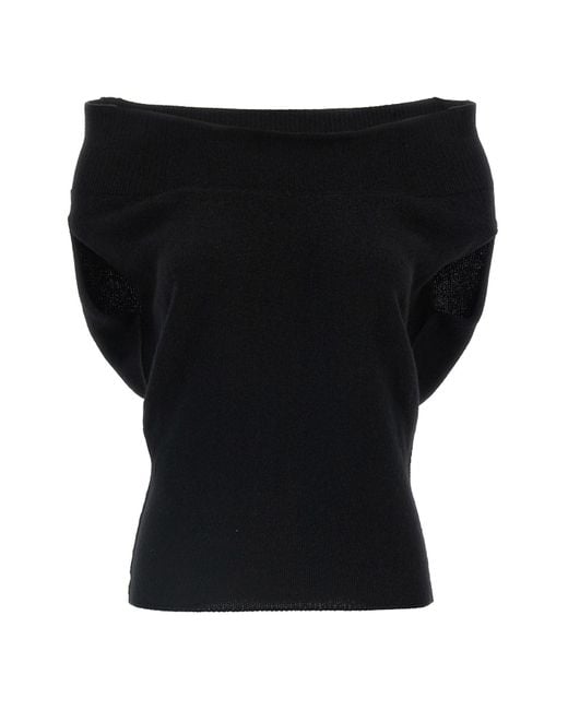 Rick Owens Black Top "Sl Shroud"