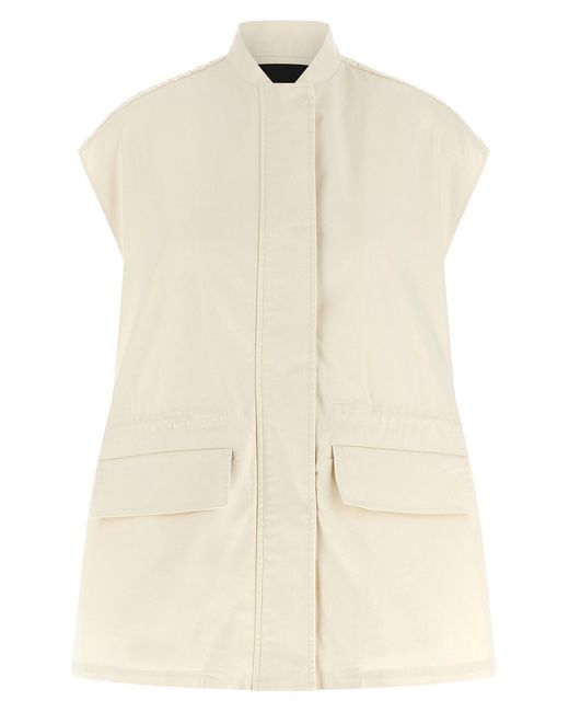 Fabiana Filippi Natural Crochet Vest