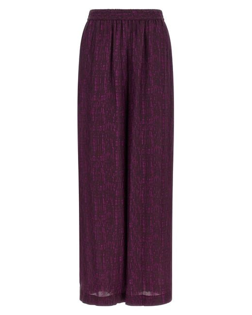 Gianluca Capannolo Purple 'claudia' Pants