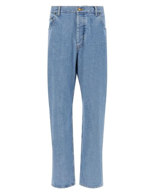 Thom Browne Blue Back Martingale Jeans for men