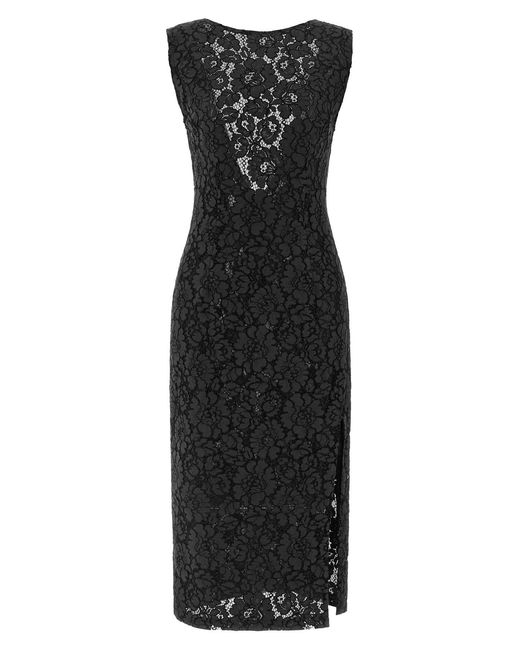 Pinko Black Drupa Dresses