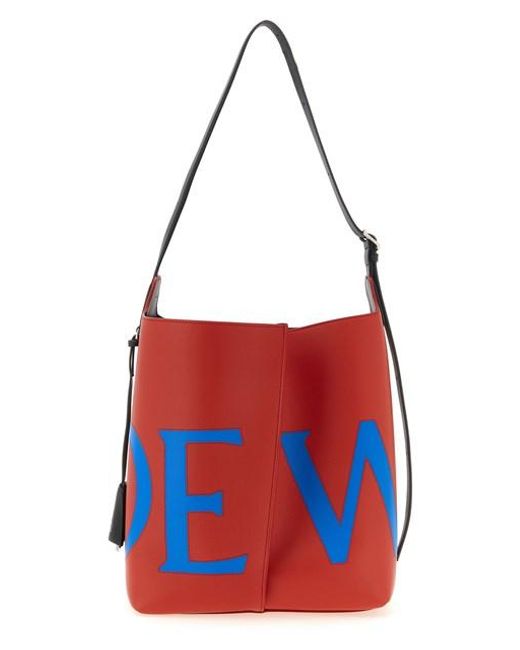 Secchiello 'Bilbao' Grande di Loewe in Red