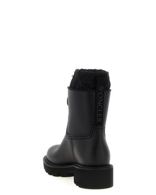 Stivale Da Pioggia 'Kickstream' di Moncler in Black