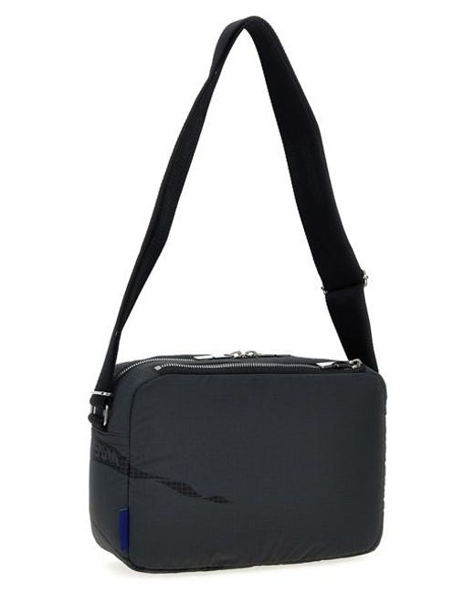Tracolla Ripstop di Burberry in Black da Uomo