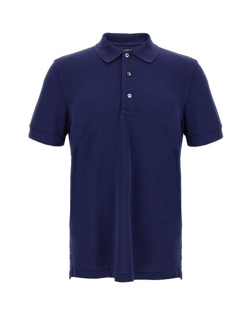 Tom Ford Blue Polo Shirt for men