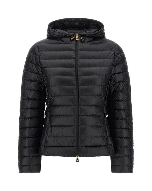 Moncler Black 'igelhood' Down Jacket