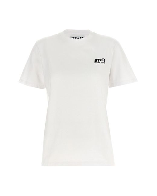 Golden Goose Deluxe Brand White 'star' T-shirt