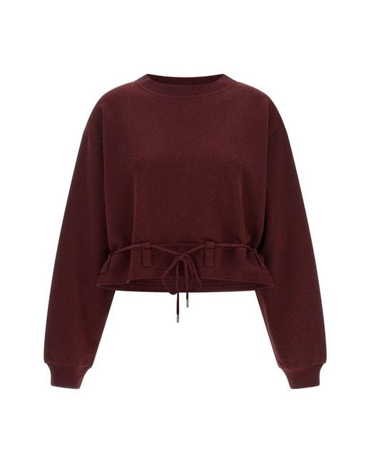 Dries Van Noten Red 'haserfiela' Sweatshirt