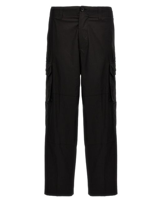 Department 5 Black 'fleet' Cargo Trousers for men