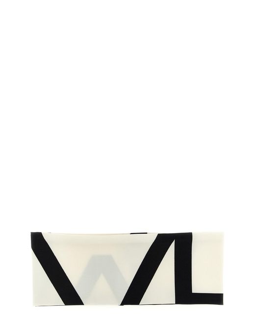 Totême Black Stirnband "Monogram"