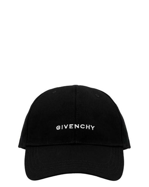 Givenchy Black 'curved' Cap for men