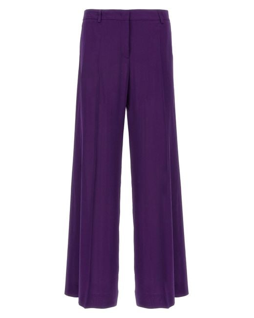 Alberto Biani Purple 'hippy' Trousers