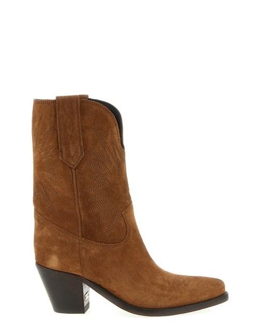 Stivale 'Wish Star' di Golden Goose Deluxe Brand in Brown