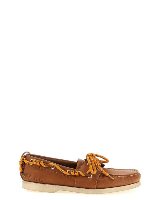 Golden Goose Deluxe Brand Brown Leather Loafers for men
