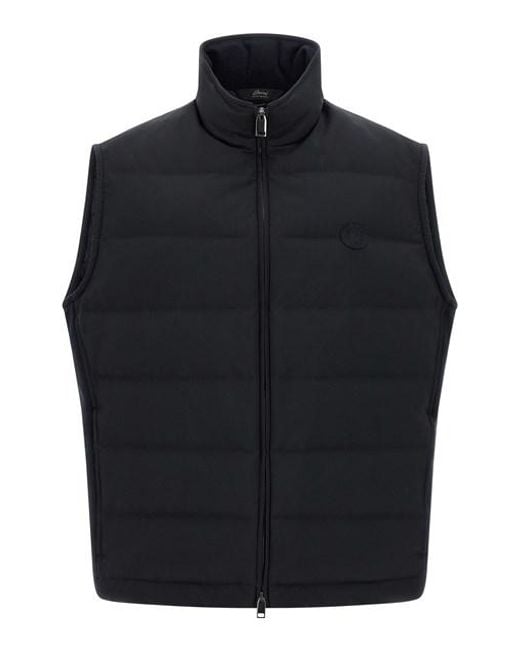 Gilet 'Golf Capsule' di Brioni in Black da Uomo