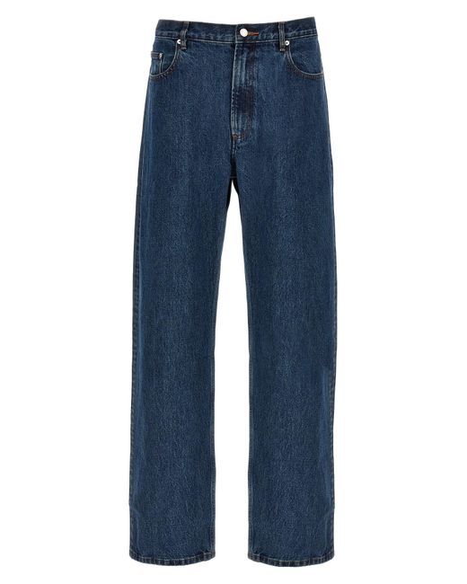 A.P.C. Blue 'relaxed' Jeans for men