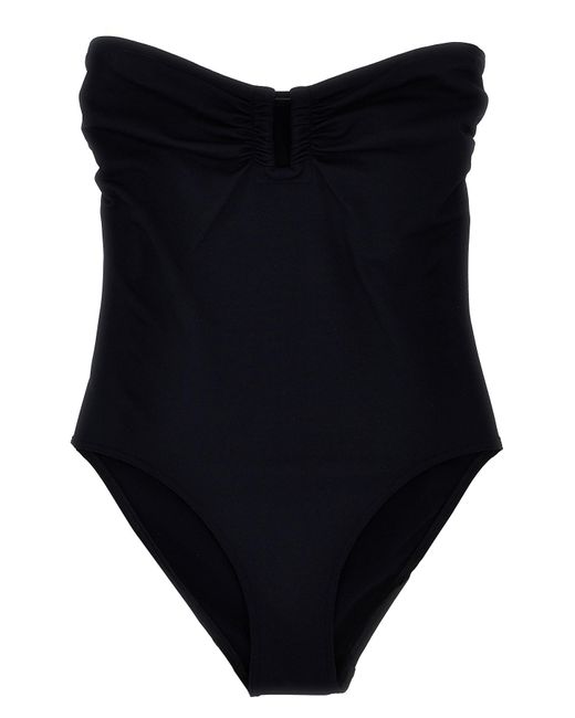 Eres Black 'cassiopee' One-piece Swimsuit