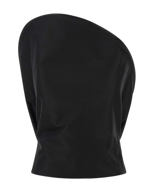 Magda Butrym Black '13' Bustier Top