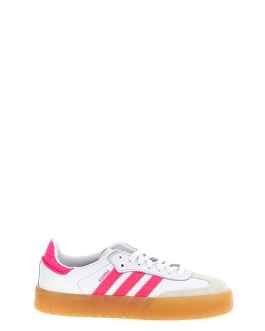 Adidas Originals Pink 'sambae' Sneakers