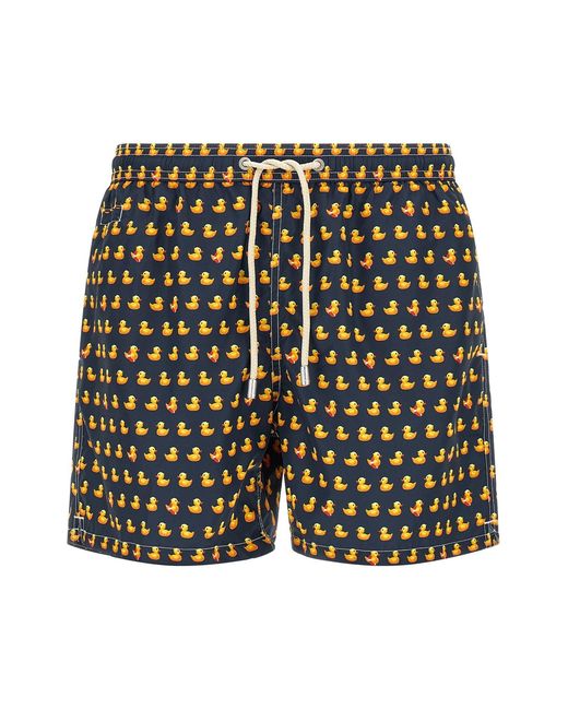 Mc2 Saint Barth Black 'lighting' Swimsuit for men