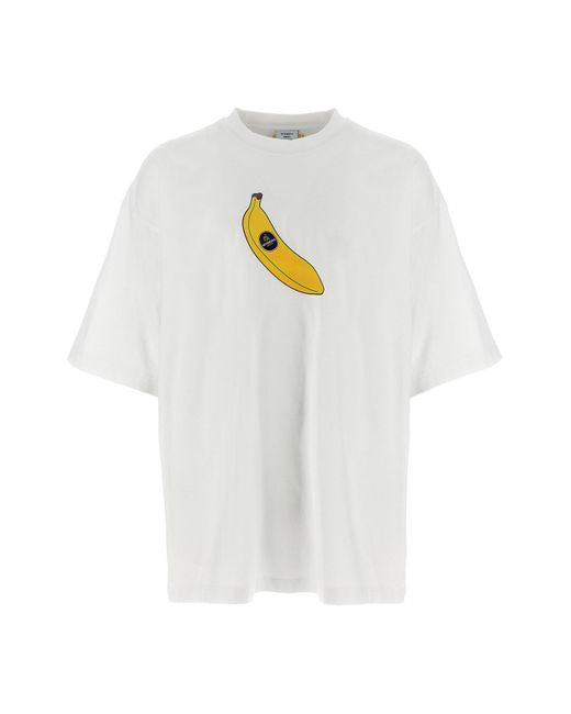 Vetements White 'banana' T-shirt