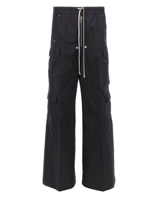 Rick Owens Black 'Cargobelas' Pants for men