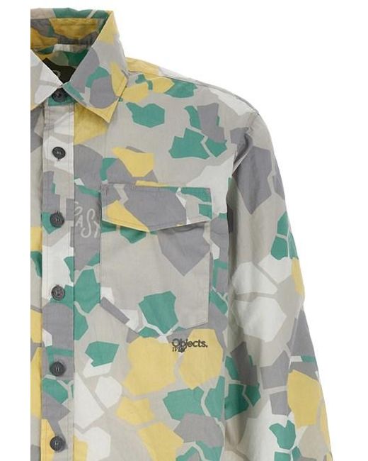 Camicia 'Workwear' di Objects IV Life in Green da Uomo