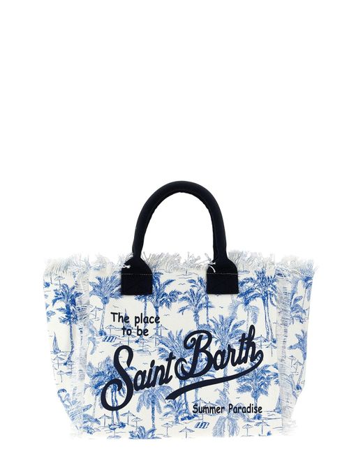 Mc2 Saint Barth Blue 'vanity' Shoulder Bag