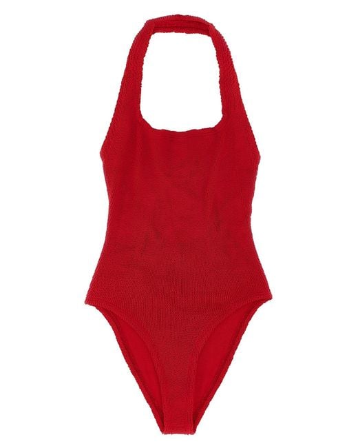 Hunza G Red Swimsuits