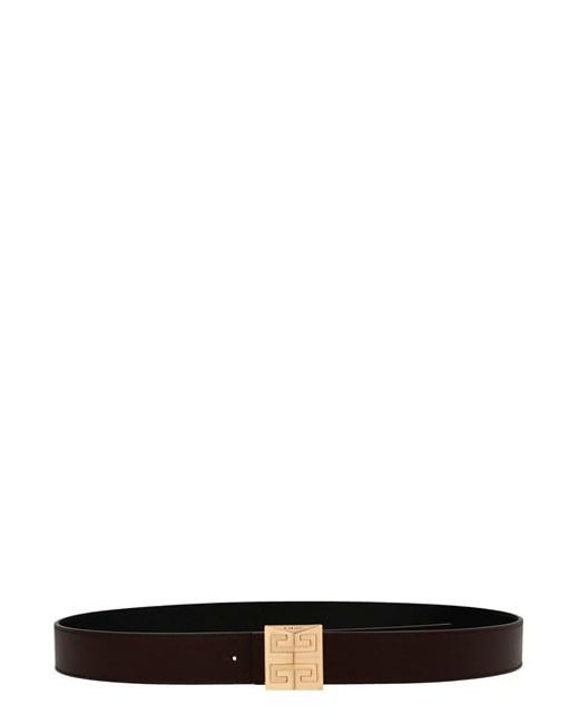 Givenchy Black '4g' Reversible Belt for men