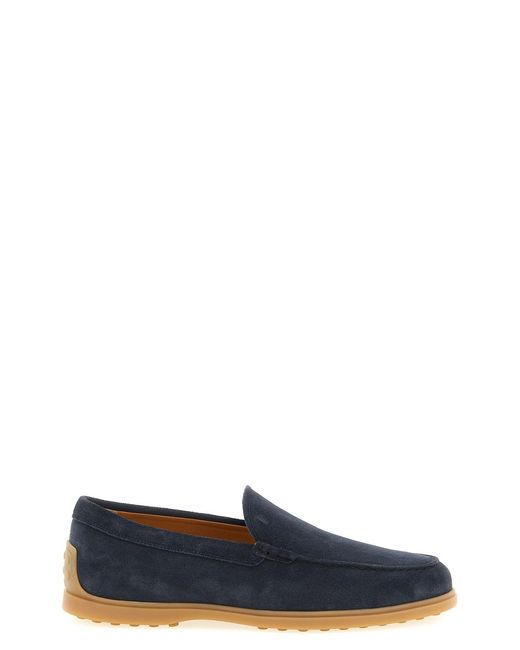 Tod's Blue 'pantofola' Loafers for men