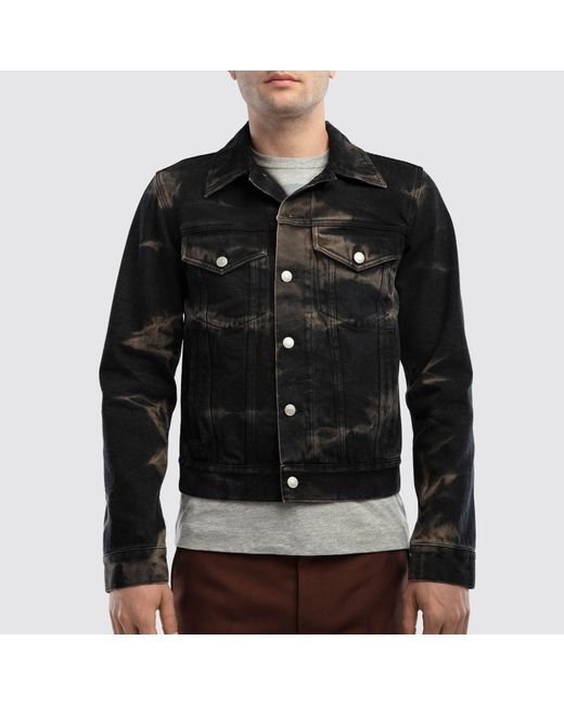 Dries Van Noten Tie Dye Denim Jacket in 