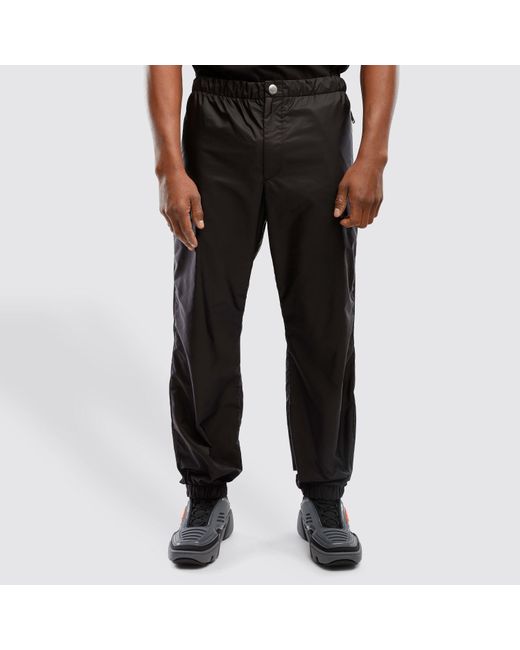 Prada Synthetic Nylon Bicolor Pants In 