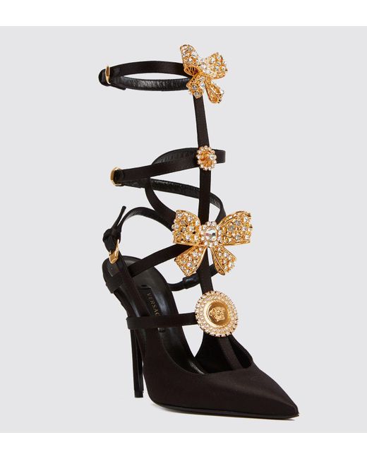 versace bow pumps