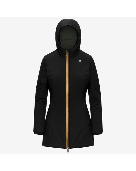 Denise St Warm Double K-Way de color Black