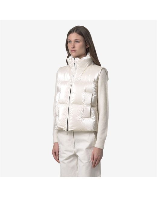 Thille Thermo Pearly di K-Way in Natural