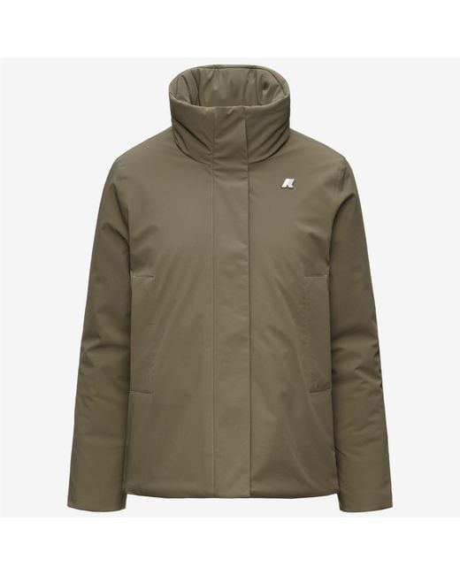 Marlette St Warm K-Way de color Green