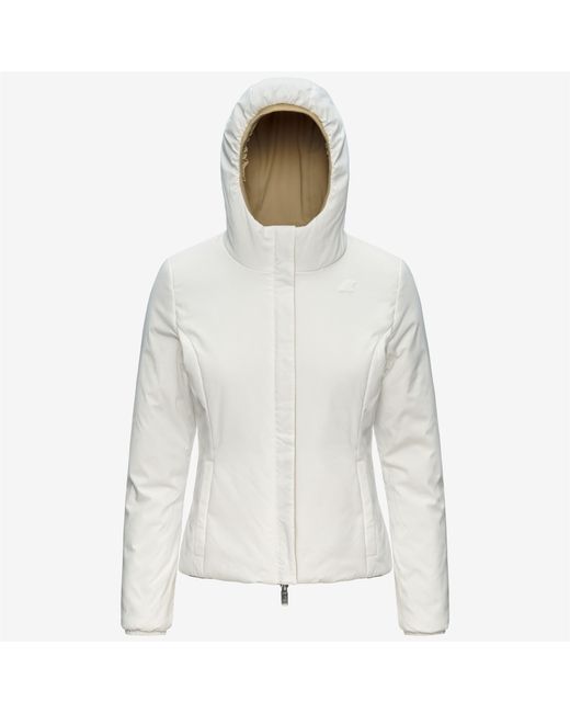 Lily St Warm Double K-Way de color White