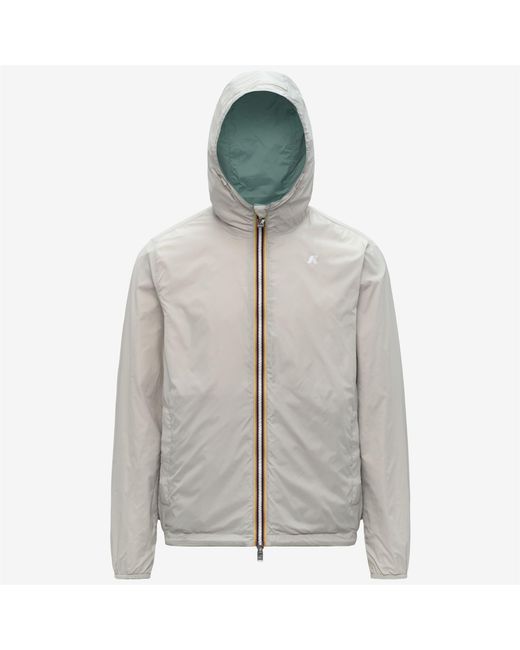 Jake Plus.2 Double K-Way de hombre de color Green