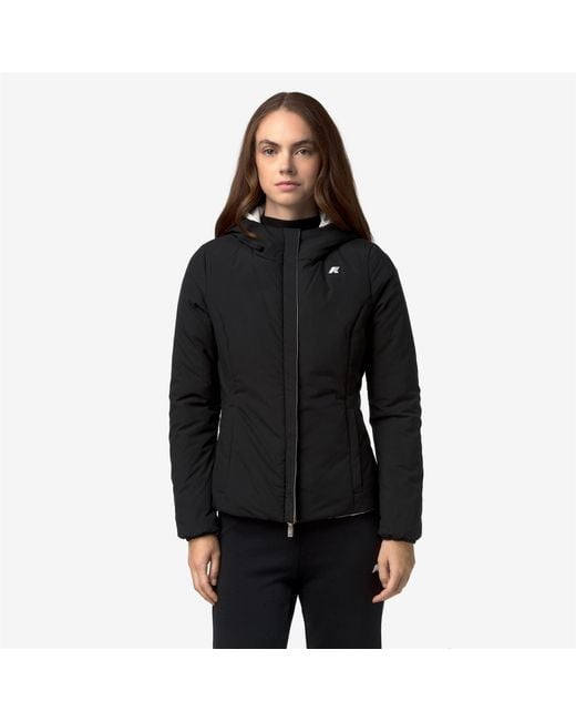 Lily St Warm Double K-Way de color Black