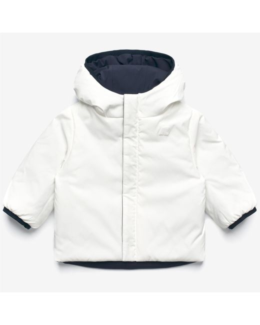 E. Jack St Warm Double K-Way de color White
