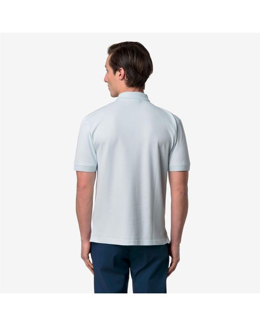 Simor Pique K-Way de hombre de color Blue