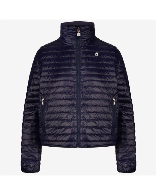 Lilla Thermo Light Reversible di K-Way in Blue